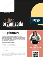 Novo Planner Mulher Organizada