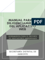 Manual de Diligenciamiento Aplicativo Actualizacion 2021