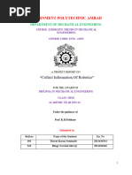 Government Polytechnic Ambad: Collect Information of Robotics