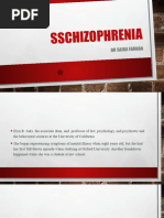 Sschizophrenia Lecture