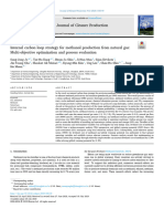 Internal Carbon Loop Strategy For Methanol Production From Natural Gas - Multi-Objective Optimization and Process Evaluation