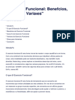 Exercício Funcional - Benefícios, Execução e Vari