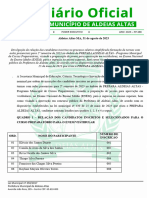 EDITAL #15/SEMECTI/2023 Aldeias Altas-MA, 31 de Agosto de 2023