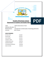 Information Literacy Slills Assignment