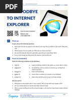 Say Goodbye To Internet Explorer British English Student