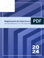 SCS-DR05155-R12 Reglamento de Cobertura Asistencial + Manual de Acceso A Prestaciones de Discapacidad - 2024