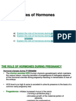 Roles of Hormones