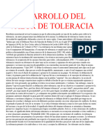 TOLERACIA