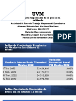 Actividad 9 Foro de Trabajo Mapamundi Económico