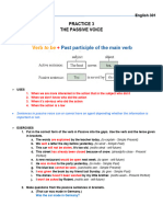 3 Practice - The Passive Voice