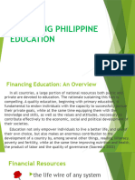 Financing Philippine Education