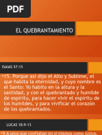 El Quebrantamiento - Pastor Alexis