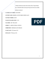 Agricultural Science Crop Sba