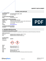 Msds Sunlight Lime Odor