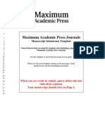 Science Manuscript Template