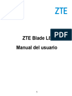 ZTE Blade L8 Manual Del Usuario