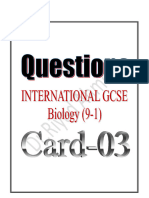 IGCSE Biology All Chapters Final Predicted Questions