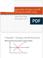 Mundell - Fleming Model With Three Cases BP