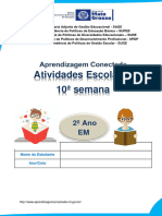 Atividade - Escolar - 10 Semana - 2 - Ano - EM CNT10