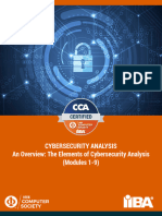 Cybersecurity Analysis An Overview