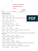 Class 4 Half Yearly Exam MATHS Model Question Paper 1