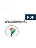 Analista en Proyecto Diplomatura