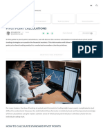 Pivot Points - How To Calculate (Explanation & Examples)