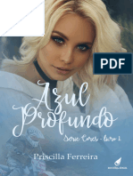 Azul Profundo Cores Livro 1 Priscilla Ferreira