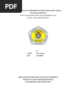 Analysis of English Pronunciation Skills in Foreign Language Learning of SMP 2 Surya Matarm Students