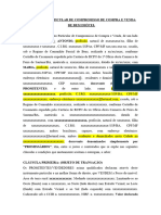 Modelo - Contrato de Compra e Venda 2023