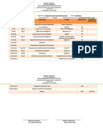 CRONOGRAMA de Fundamentos de Investigacion Social