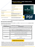 Resumo - Pro Solutti Legal Claims Trabalhistas