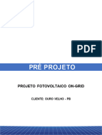 Prefeitura Ouro Velho 184.25 KW Pre Projeto