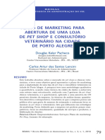 Plano de Marketing Empresa Petshop