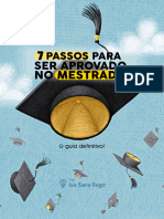 7 Passos para PASSAR NO MESTRADO