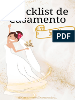 Casamento Perfeito Checklist