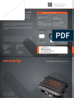 Em-Trak R300 AIS Receiver Product Brochure - MM