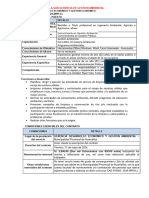 Responsable de La Sub Gerencia de Gestion Ambiental: Conocimiento en Gestión Ambiental