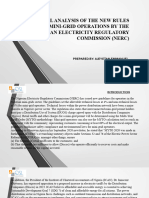 Presentation of A Special Analysis of The New Rules For Mini-Grids Operators by Nerc