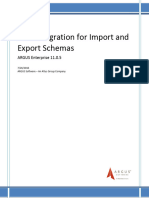 XML Integration With AE 11 0 5 For Import and Export Schemas