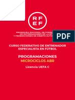 Rfaf Programaciones Microciclos Abr Uefa C