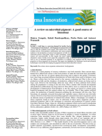 A Review On Microbial-Pigment: A Good Source of Biocolour