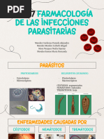 Capitulo 37. Farmacologia de Infecciones Parasitarias