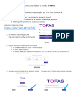 Instrucciones para Realizar La Prueba de TOFAS - Marzo.2024