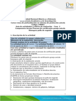 Guía de Actividades y Rúbrica de Evaluación - Fase 2 Componente Técnico Proceso de Certificación Granja Avícola Biosegura Pollo de Engorde (Conflicto de Codificación Unicode 8)