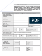 Ficha Autorización Imprime MINEDUC