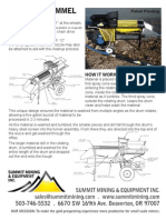 Pro Gold Trommel Information Sheet