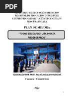 Plan de Mejora