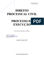 2011 Apostila Processo de Execução - Prof. Lúcio Flávio