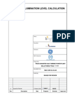 TMGT DRP E3 Cs 001 - Lighting Illumination Level Cal - Rev 0